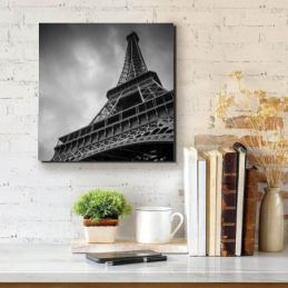 Eiffel-torony fekete-fehér...